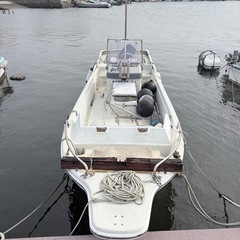 ヤマハボート20馬力エンジン付き中間検査済み     すぐ乗れますの画像