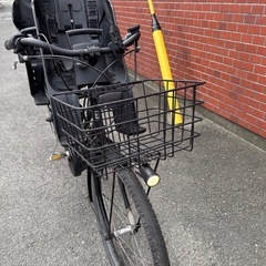 BRIDGESTONE  HYDEE Ⅱ   電動アシスト自転車 チャイルドシート付き3人乗りの画像