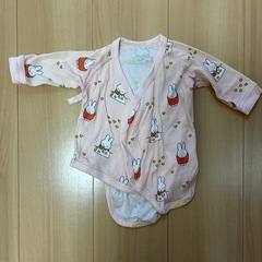 ロンパース肌着60　長そで3点の画像