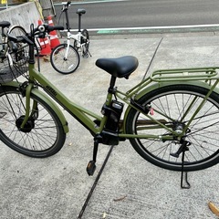 NEOSAGE  ネオサージュ 27インチ カーキ 電動自転車 8A 中古 自転車 買取 の画像