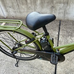 NEOSAGE  ネオサージュ 27インチ カーキ 電動自転車 8A 中古 自転車 買取 の画像