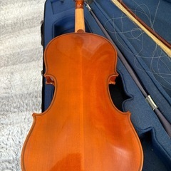 ジャンク品ヴァイオリン 4/4フルサイズ 弓付き／部品取り向けの画像