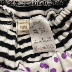 70cm フリルパンツの画像