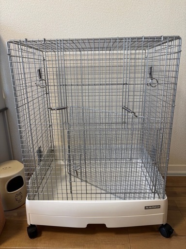 イージーホーム60ハイ　ライトキャリー　砂浴びハウス　テラコッタトンネル　小動物飼育セット