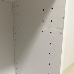 本棚　白　木材の画像