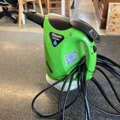 A2511-283 ダイレクトテレショップ H2Oスチームユニオン KB-009C-GR グリーン スチームクリーナー 通電確認済み 中古美品の画像