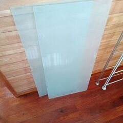 無印良品 ユニットシェルフ 棚板 各種 スチール ガラス オークの画像