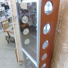 カルトーネ 木製 コレクションケース 45×29×150cm 塩川光明堂 飾り棚 フィギュア ミニカー 食器 小物 札幌 西区 西野店の画像