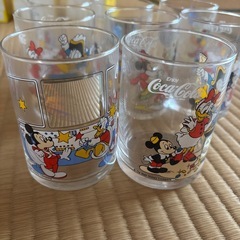 コカコーラ　ディズニーコラボ　グラスコップの画像