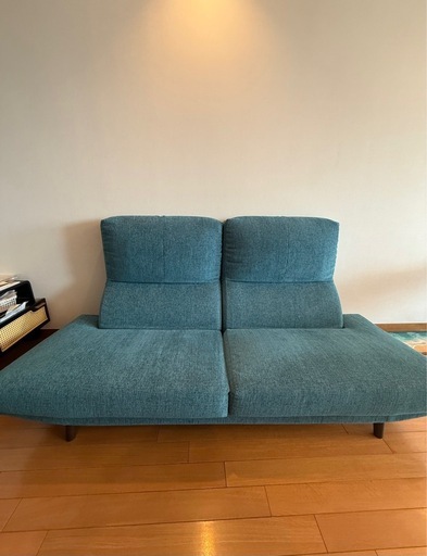 【定価36万3000円】ほぼ未使用 日本製　最高級ソファNOYES 3人掛け ハイバック お昼寝にも