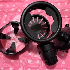 傷あり ベビーカー  ドリンクホルダーの画像