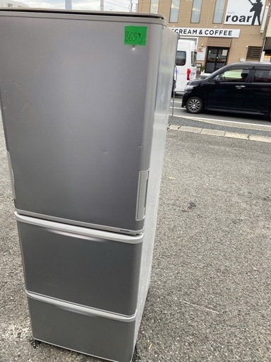 NO B653?福岡市内配送設置無料✨?シャープ SHARP 冷蔵庫(幅60.0cm) 350L 両開き 3ドア シルバー系 SJ-W