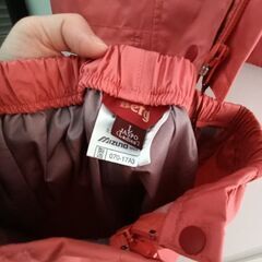 レインコート レディースLサイズ サーモンピンクの画像