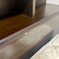 ニトリ　収納付きダブルベッドの画像