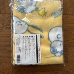 スヌーピーのブランケットの画像