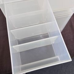 無印良品 ポリプロピレン 小物収納ケース 中 大 セット H_076の画像