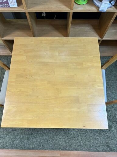 【リサイクルストアスターズ城西店】 【中古品】テーブルセット（イス2脚付き）