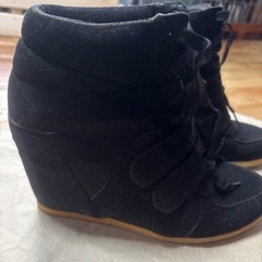 ブーツ 厚底 インソールの画像