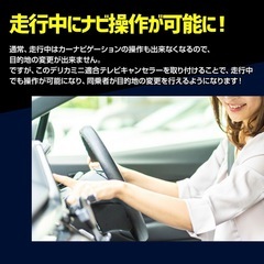 デリカミニ テレビキャンセラーの画像