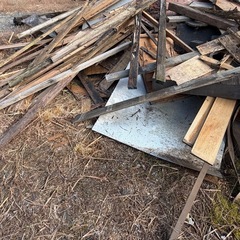 廃材 もくざい木材の画像