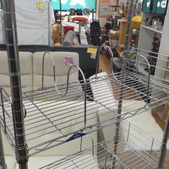 ② ルミナス フィール 本棚 5段 幅60×高さ155cm ブックシェルフ  間仕切り・サポート柵付 スチールラック  西岡店の画像