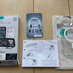 【新品未使用】ESR iPhone17用ケース/Magsafe対応・スタンド内蔵の画像