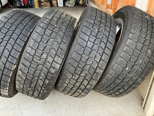日産 純正 ホイール スタッドレス 4本 DUNLOP 2021年