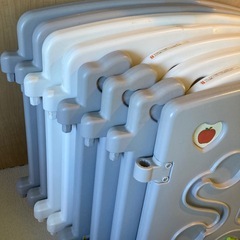 【無料】KATOJI  ベビーサークル パネル8枚組の画像