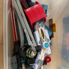 トミカ、プラレール、仮面ライダーおもちゃの画像