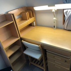 美品　学習机　フルセットの画像