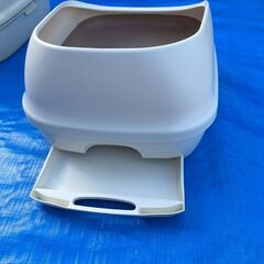 🐱ユニ・チャーム デオトイレ（本体＋スノコ＋トレー）システムトイレの画像