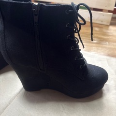 ブーツ 厚底  の画像