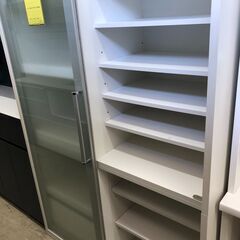 【ジャングルジャングルサカイ石津店】松田家具 マツダ家具  スライド式食器棚　レンジボード キッチンボード 食器棚 レンジ台 120cm モイス加工　高級家具　クリーニング済 堺市 石津の画像