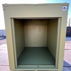 【三重】② シャッター倉庫　1坪　シャッター付倉庫　三協フロンテア　PS-2R　物置　ハウス　バイク　コンテナ　自転車　【配送可】の画像