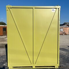 【三重】② シャッター倉庫　1坪　シャッター付倉庫　三協フロンテア　PS-2R　物置　ハウス　バイク　コンテナ　自転車　【配送可】の画像