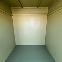 【三重】② シャッター倉庫　1坪　シャッター付倉庫　三協フロンテア　PS-2R　物置　ハウス　バイク　コンテナ　自転車　【配送可】の画像