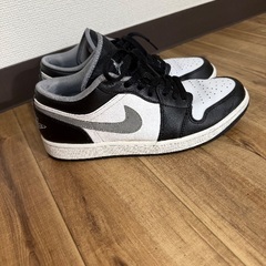 Nike Air Jordan 1 Low BLACK WHITE GREYの画像