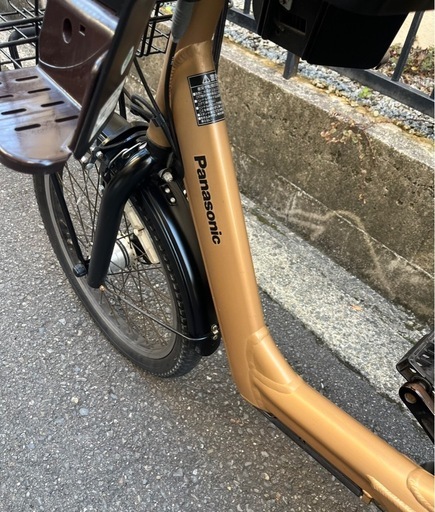 8.9ah Panasonic ギュットアニーズ　電動自転車　管071117