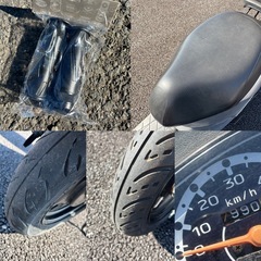 ⭐️自賠責令和8年4月❗️レッツ4低燃費FI⭐️プラグ・オイルなど新品交換で快調です⭐️50cc原付スクーター⭐️の画像