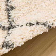 【美品】ニトリ アクセントラグ（リラシャグ）160×235の画像