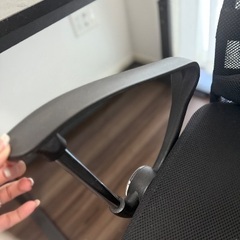 デスク、チェア　絶対　黒の画像