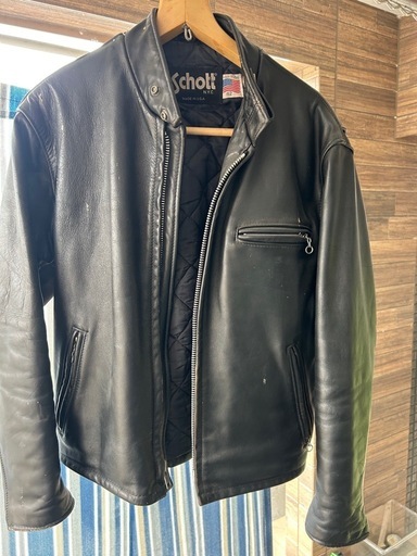 ショット革ジャン