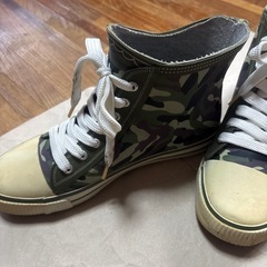 レインブーツ シューズ  迷彩柄 の画像