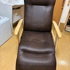 1人用リクライニングチェアの画像