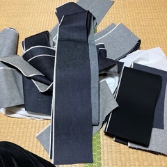 デニム生地　ハギレの画像