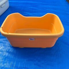 🐾リッチェル コロル ネコトイレ（オレンジ）🐾の画像