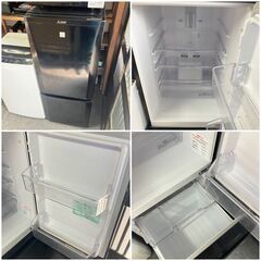 即日配送可！！【一人暮らし家電セット】お引っ越しも楽々♬冷蔵庫＆洗濯機＆電子レンジの3点セット（配送設置無料）（日時指定可能）の画像