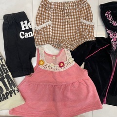 女の子服サイズ80cm 10枚程の画像