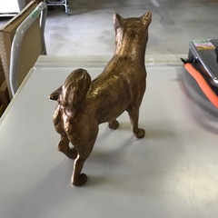 柴犬　置き物の画像