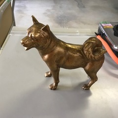 柴犬　置き物の画像